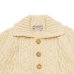 画像3: INVERALLAN（インバーアラン）3a Lumber Cardigan（3aランバーカーディガン）Aran/Natural（ナチュラル）