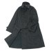 画像1: A VONTADE（アボンタージ）Atelier Overcoat with Belt（アトリエオーバーコート）Cotton Linen Herringbone Brushed Lining/Lamp Black（ランプブラック） (1)
