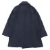 画像2: *A VONTADE（アボンタージ）Raglan Pea Coat（ラグランピーコート）"Superior Double Melton" / Dark Navy（ダークネイビー） (2)