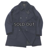 *A VONTADE（アボンタージ）Raglan Pea Coat（ラグランピーコート）"Superior Double Melton" / Dark Navy（ダークネイビー）