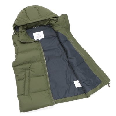 画像10: ★ポイント１０％（12/8迄）PYRENEX（ピレネックス）SPOUTNIC MINI RIPSTOP VEST（スプートニックミニリップストップベスト） / Deep Khaki（ディープカーキ）