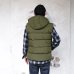 画像13: PYRENEX（ピレネックス）SPOUTNIC VEST（スプートニックベスト）Mini Ripstop/Deep Khaki（ディープカーキ）