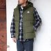 画像12: PYRENEX（ピレネックス）SPOUTNIC VEST（スプートニックベスト）Mini Ripstop /Deep Khaki（ディープカーキ）