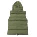 画像2: PYRENEX（ピレネックス）SPOUTNIC VEST（スプートニックベスト）Mini Ripstop /Deep Khaki（ディープカーキ） (2)