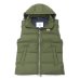 画像1: PYRENEX（ピレネックス）SPOUTNIC VEST（スプートニックベスト）Mini Ripstop /Deep Khaki（ディープカーキ） (1)