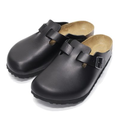 画像1: BIRKENSTOCK（ビルケンシュトック）BOSTON（ボストン）/Vintage Wood Black（ヴィンテージウッドブラック）