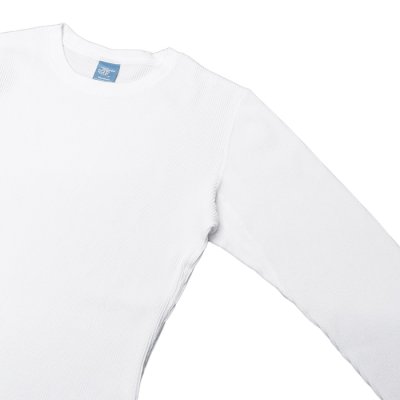 画像4: Good On（グッドオン）Long Sleeve Thermal Tee（ロングスリーブサーマルTシャツ）"Washed" / White（ホワイト）