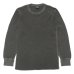 画像1: Good On（グッドオン）Long Sleeve Thermal Tee（ロングスリーブサーマルTシャツ）"Pigment Dye"/Black（ブラック） (1)