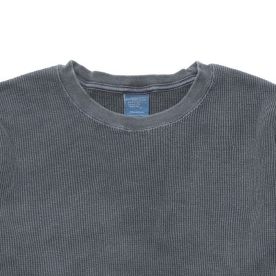 画像3: Good On（グッドオン）Long Sleeve Thermal Tee（ロングスリーブサーマルTシャツ）"Pigment Dye" / Navy（ネイビー）