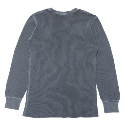 画像2: Good On（グッドオン）Long Sleeve Thermal Tee（ロングスリーブサーマルTシャツ）"Pigment Dye"/Navy（ネイビー）