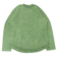 Good On（グッドオン）Rough Crew Sweat（ラフクルースウェット）"Pigment Dye"/Dk.Green（ダークグリーン）