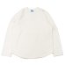 画像1: Good On（グッドオン）Rough Crew Sweat（ラフクルースウェット）"Pigment Dye"/Natural（ナチュラル） (1)