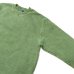 画像4: Good On（グッドオン）Rough Crew Sweat（ラフクルースウェット）"Pigment Dye"/Dk.Green（ダークグリーン）