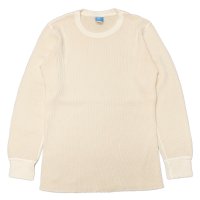 Good On（グッドオン）Long Sleeve Thermal Tee（ロングスリーブサーマルTシャツ）"Pigment Dye"/Natural（ナチュラル）