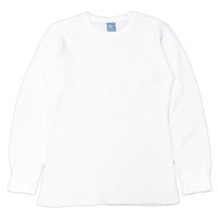 Good On（グッドオン）Long Sleeve Thermal Tee（ロングスリーブサーマルTシャツ）"Washed"/White（ホワイト）