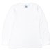 画像1: Good On（グッドオン）Long Sleeve Thermal Tee（ロングスリーブサーマルTシャツ）"Washed"/White（ホワイト） (1)