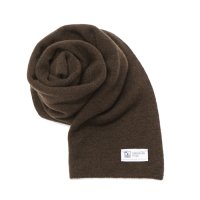 Johnstons of Elgin（ジョンストンズオブエルガン）TUBULAR SCARF（チューブラースカーフ）CASHMERE/Dk.Choco（ダークチョコレート）