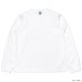 画像2: Good On（グッドオン）Long Sleeve Heavy Henley Neck Tee（ロングスリーブヘビーヘンリーネックTシャツ）"Washed","Pigment Dye"/White（ホワイト）・Slate（スレート） (2)