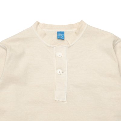 画像6: Good On（グッドオン）Long Sleeve Heavy Henley Neck Tee（ロングスリーブヘビーヘンリーネックTシャツ）"Pigment Dye" / Natural（ナチュラル）・Black（ブラック）
