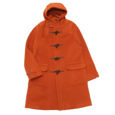 画像1: INVERTERE（インバーティア）LONG LENGTH DUFFLE COAT（ロングレングスダッフルコート）Joshua Ellis/Orange（オレンジ）