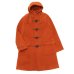 画像1: INVERTERE（インバーティア）LONG LENGTH DUFFLE COAT（ロングレングスダッフルコート）Joshua Ellis/Orange（オレンジ） (1)