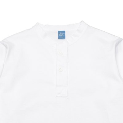 画像6: Good On（グッドオン）Long Sleeve Heavy Henley Neck Tee（ロングスリーブヘビーヘンリーネックTシャツ）"Washed"・"Pigment Dye" / White（ホワイト）・Slate（スレート）