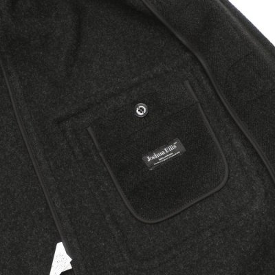 画像8: INVERTERE(インバーティア)LONG LENGTH DUFFLE COAT(ロングレングスダッフルコート)"Joshua Ellis" / Charcoal(チャコールグレー)