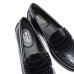 画像7: G.H.BASS（ジーエイチバス）LARSON CROC MOC MIX LOAFER（ラーソンクロコモックミックスローファー）レザーソール/Black（ブラック）