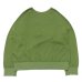 画像2: Mixta（ミクスタ）Print Raglan Crew Sweat（プリント付きラグランクルースウェット）"CALIFORNIA 3D"/Green Tea（グリーンティー）※Lサイズのみ (2)