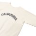 画像7: Mixta（ミクスタ）Print Raglan Crew Sweat（プリント付きラグランクルースウェット）"CALIFORNIA 3D"/Natural（ナチュラル）・Green Tea（グリーンティー）