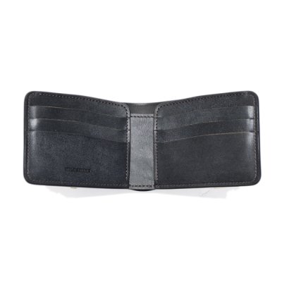 画像3: WILD SWANS（ワイルドスワンズ）WINGS（ウイングス）2つ折りウォレットコインケース無し"フルグレインブライドル"/Black（ブラック）