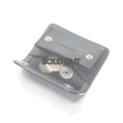 画像7: WILD SWANS（ワイルドスワンズ）TONGUE（タング）マルチコインケース"フルグレインブライドル"/Black（ブラック）