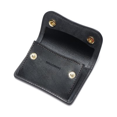 画像5: WILD SWANS（ワイルドスワンズ）TONGUE（タング）マルチコインケース"フルグレインブライドル"/Black（ブラック）