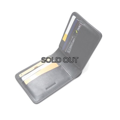 画像5: WILD SWANS（ワイルドスワンズ）WINGS（ウイングス）2つ折りウォレットコインケース無し"フルグレインブライドル"/Black（ブラック）