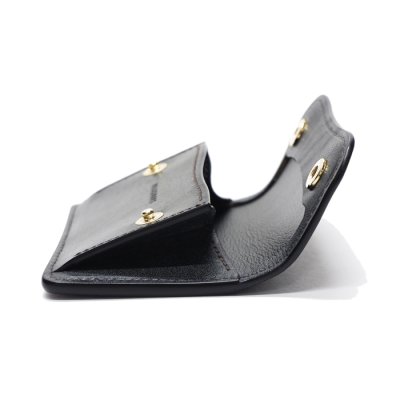 画像6: WILD SWANS（ワイルドスワンズ）TONGUE（タング）マルチコインケース"フルグレインブライドル"/Black（ブラック）