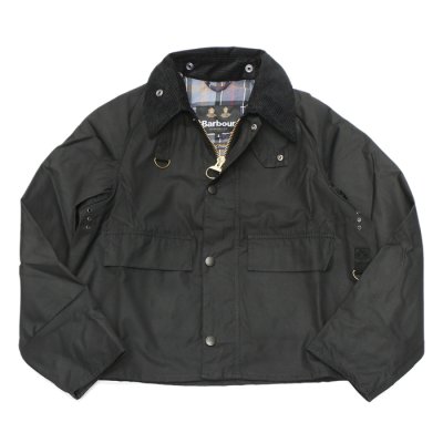 画像1: Barbour（バブァー）SPEY JACKET（スペイジャケット）"Wax Cotton" / Black（ブラック）