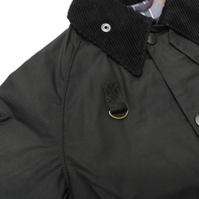 画像5: Barbour（バブァー）SPEY JACKET（スペイジャケット）"Wax Cotton" / Black（ブラック）
