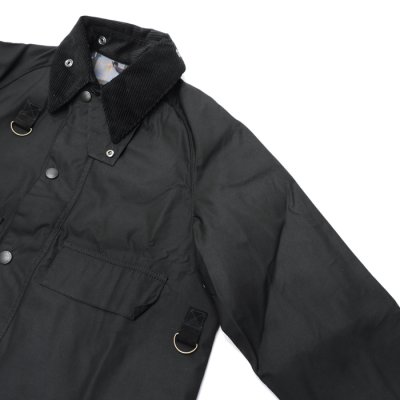画像6: Barbour（バブァー）SPEY JACKET（スペイジャケット）"Wax Cotton" / Black（ブラック）