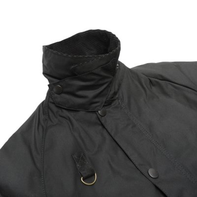 画像4: Barbour（バブァー）SPEY JACKET（スペイジャケット）"Wax Cotton" / Black（ブラック）