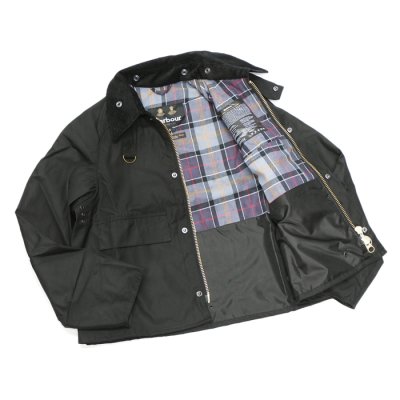 画像11: Barbour（バブァー）SPEY JACKET（スペイジャケット）"Wax Cotton" / Black（ブラック）