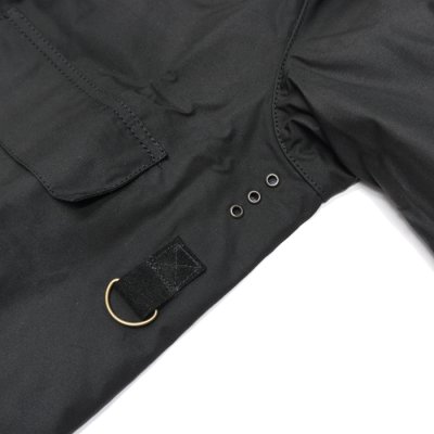 画像7: Barbour（バブァー）SPEY JACKET（スペイジャケット）"Wax Cotton" / Black（ブラック）