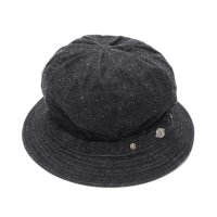 DECHO（デコー）STANDARD KOME HAT（スタンダードコメハット）10oz DENIM/Black（ブラック）