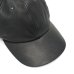 画像3: DECHO（デコー）BALL CAP BUCKLE（ボールキャップバックル）"LEATHER" / Black（ブラック）