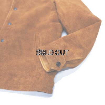 画像5: Y'2 LEATHER（ワイツーレザー）STEER SUEDE LUNCH COAT（ステアスエードランチコート）/ Camel（キャメル）