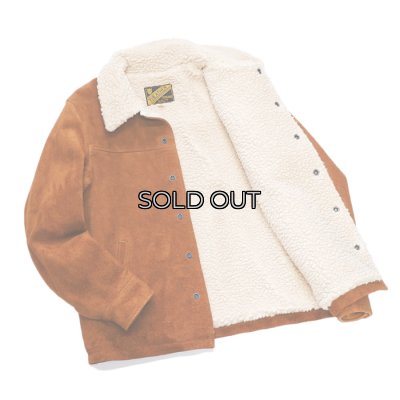 画像8: Y'2 LEATHER（ワイツーレザー）STEER SUEDE LUNCH COAT（ステアスエードランチコート）/ Camel（キャメル）