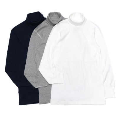 画像1: FilMelange（フィルメランジェ）ROY（ロイ）"OGコットンフライス"/White（ホワイト）・Melange（メランジェ）・Black Navy（ブラックネイビー）