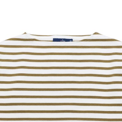 画像3: SAINT JAMES（セントジェームス）OUESSANT（ウエッソン）/NEIGE×ROCHE（ホワイト×カーキベージュ）