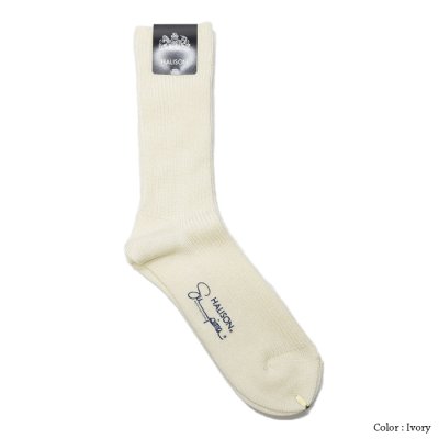 画像5: HALISON（ハリソン）スーピマ1×1リブソックス / 5Colors（全5色展開）※3足までメール便発送可