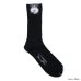 画像2: HALISON（ハリソン）スーピマ1×1リブソックス/Black（ブラック）・Navy（ネイビー）・Charcoal（チャコール）・Ivory（アイボリー）・Brown（ブラウン）※3足までメール便発送可※ (2)