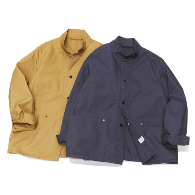 画像10: *A VONTADE（アボンタージ）Stand Collar Coverall（スタンドカラーカバーオール）"Highcount Vintage Duck" / Camel（キャメル）※Lサイズのみ